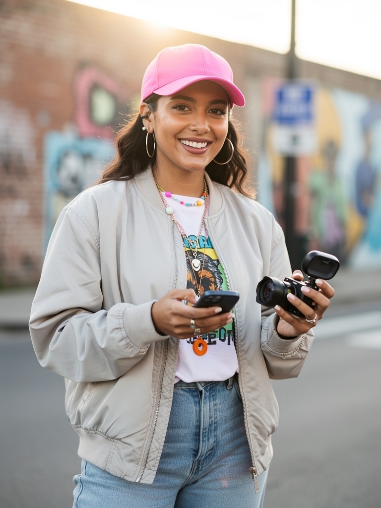 Fashion Influencer using AI Music Video Generator